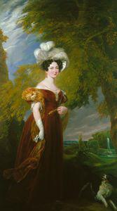 George Hayter Duchess of Kent oil painting image